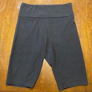 black Wild Fable biker shorts